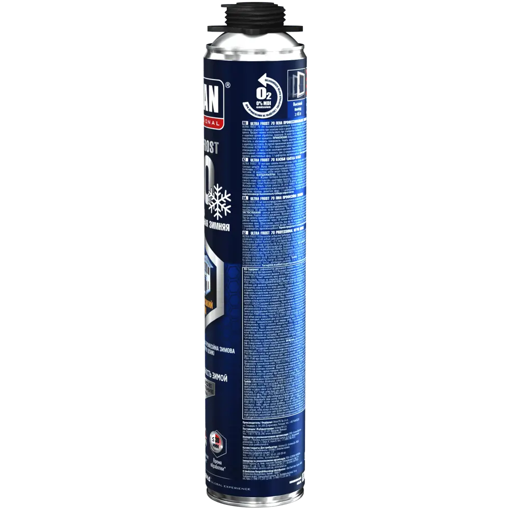 Пена монтажная пистолетная Tytan Ultra Frost 70 зимняя 870 мл STLM-2046700 - Вид №2