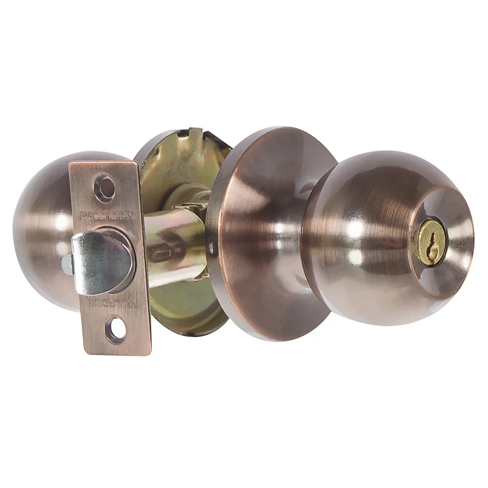 Ручка-кноб 607 AС ET AC, с ключом, цвет античная медь PALLADIUM STLM-2059764