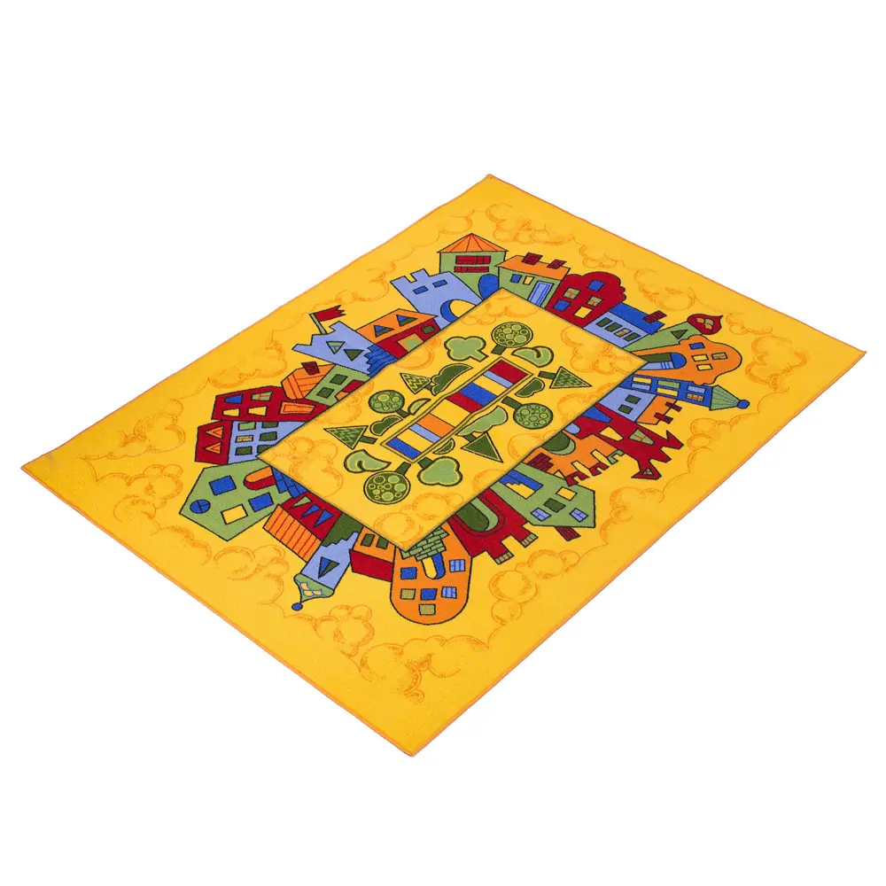 Ковёр детский Город 209 1.5x2 м полиамид ВИТЕБСКИЕ КОВРЫ STLM-2138814 - Вид №1
