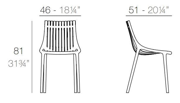 Садовый стул Vondom Ибица ARCH-00017097 - Вид №4