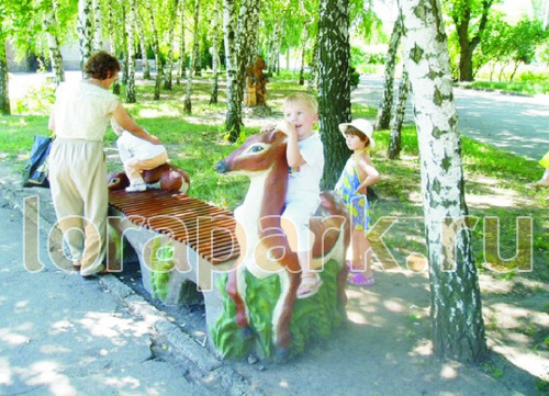 3192 Скамейка ОЛЕНИ LAB.Space 