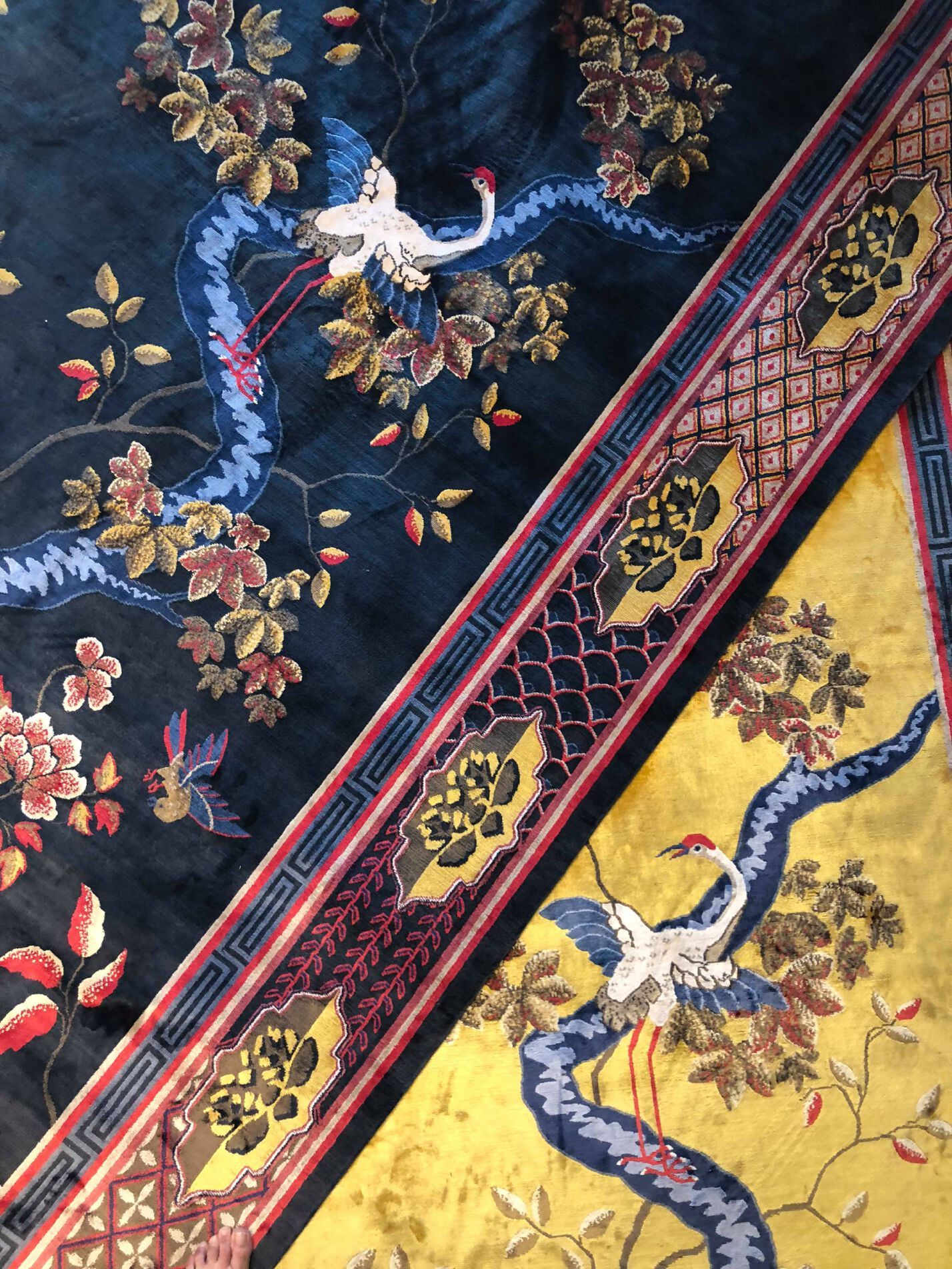 Прямоугольный ковер ручной работы Tapis Rouge Chinoiserie ARCH-00108974 - Вид №5