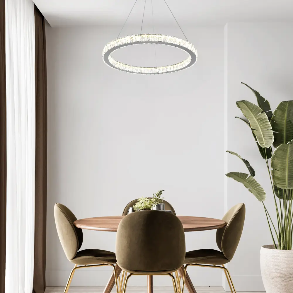 Люстра подвесная Brilliance с регулируемым светом и пультом управления 89438390 Escada STLM-1565256 - Вид №9