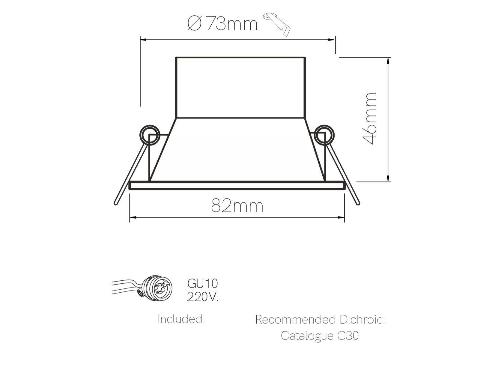 Алюминиевый круглый утопленный прожектор BENEITO FAURE LUK ARCH-00113809 - Вид №2