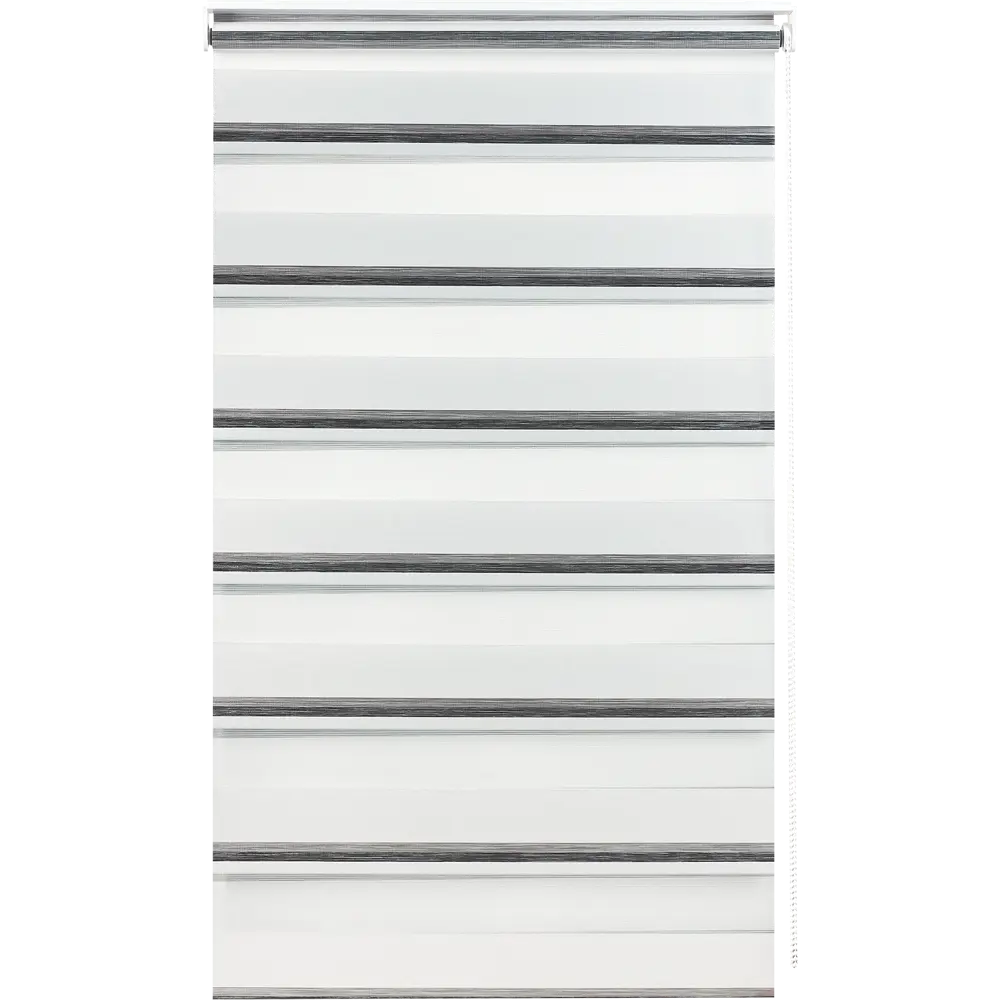 Штора рулонная день-ночь Лечче 40x160 см серо-молочная MIAMOZA STLM-2053075