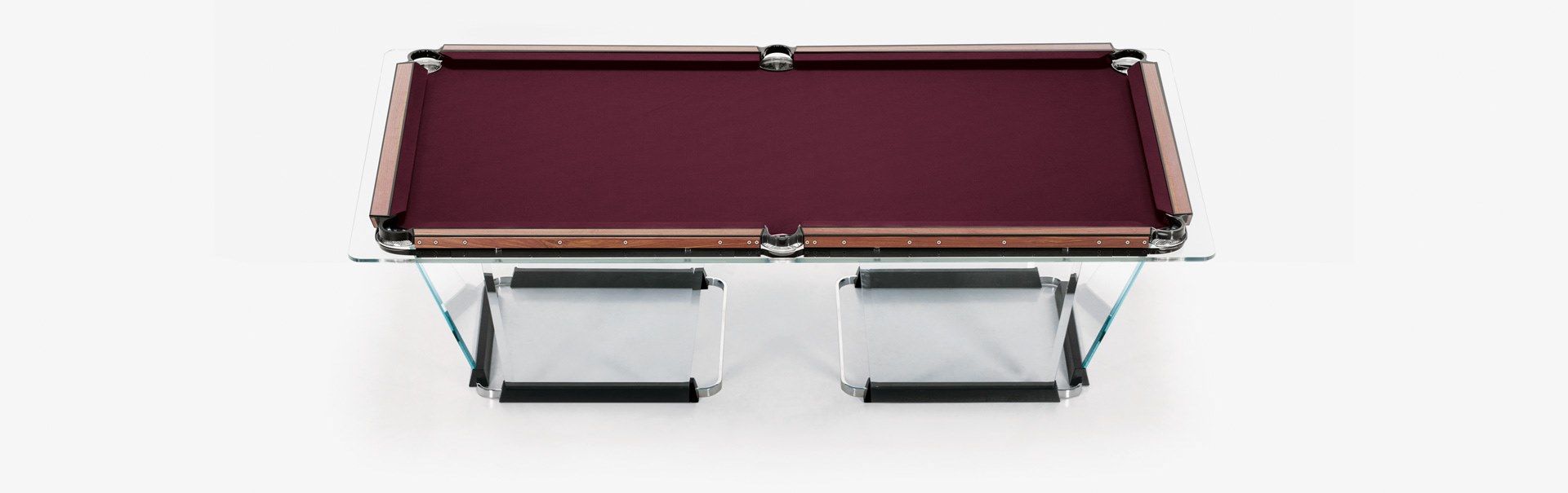 Бильярдный стол из закаленного стекла с грецкими орехами Teckell T1.3 ARCH-00109158 - Вид №22