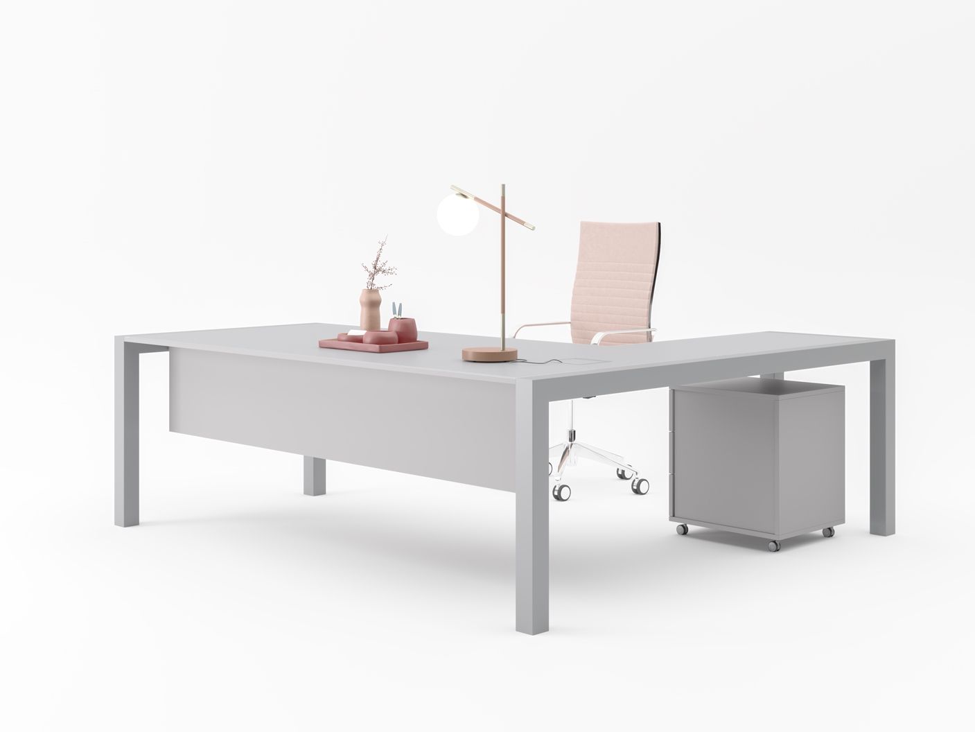 Угловой исполнительный стол PROF Extralight ARCH-00065652 - Вид №4