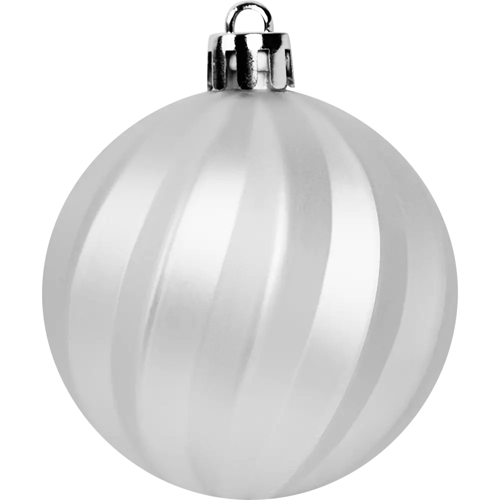 87036340 Набор новогодних шаров Christmas ø5-6 см цвет белый 25 шт. STLM-0956985 Santreyd  - Вид №21