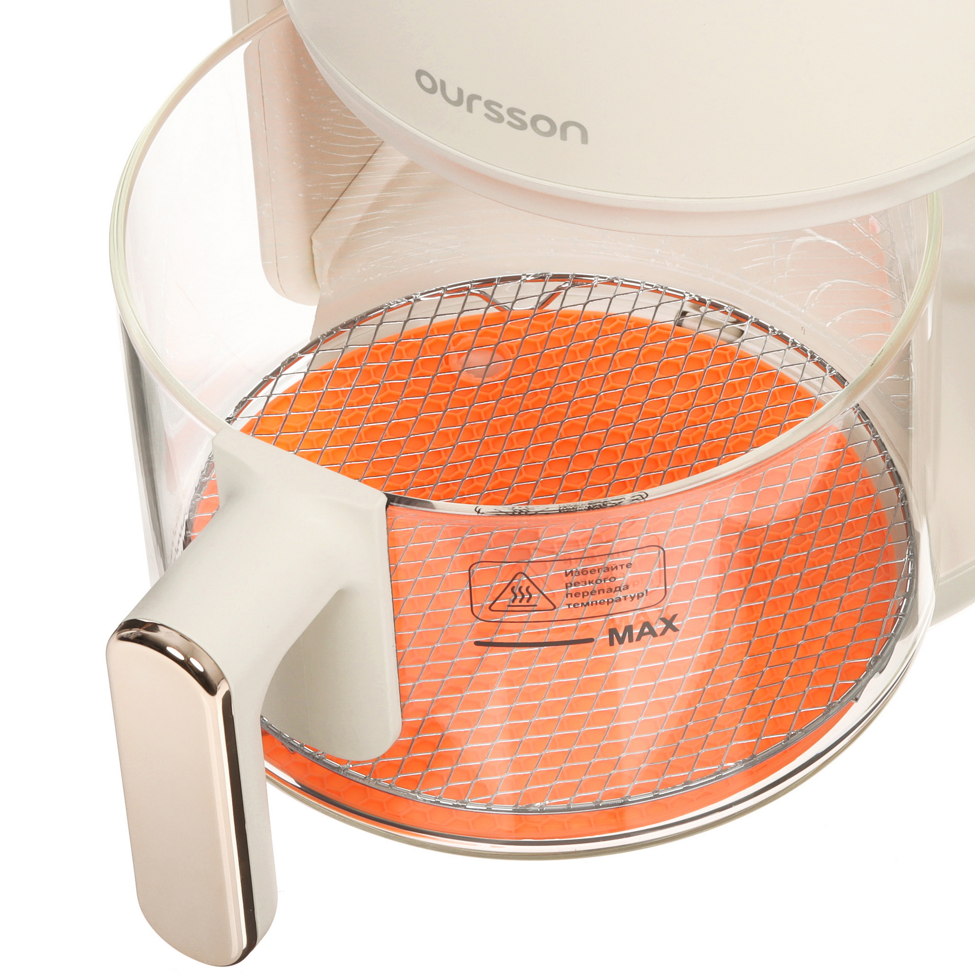 5473351 Аэрогриль Oursson AG3500GD/IV бежевый STDN-0088856 - Вид №5