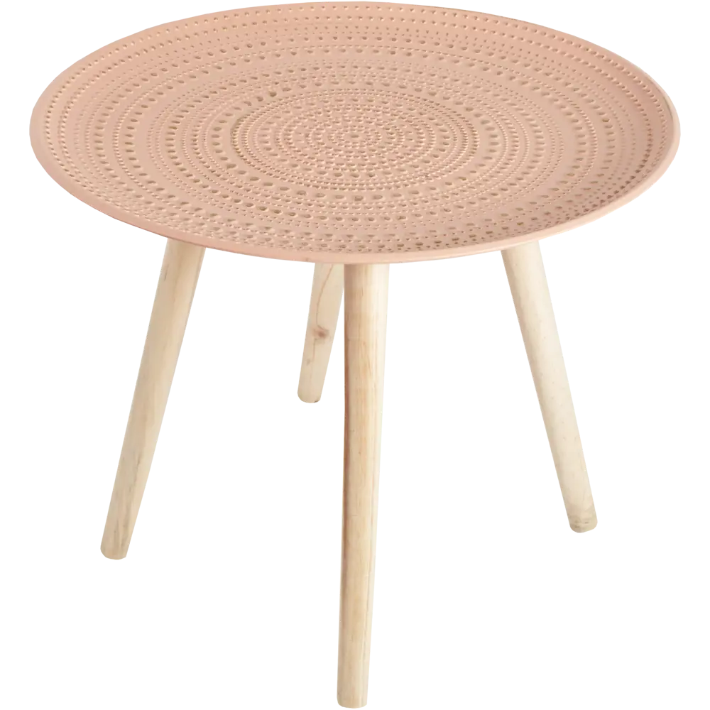 Стол кофейный Mileo цвет красный Atmosphera STLM-2177829 - Вид №3