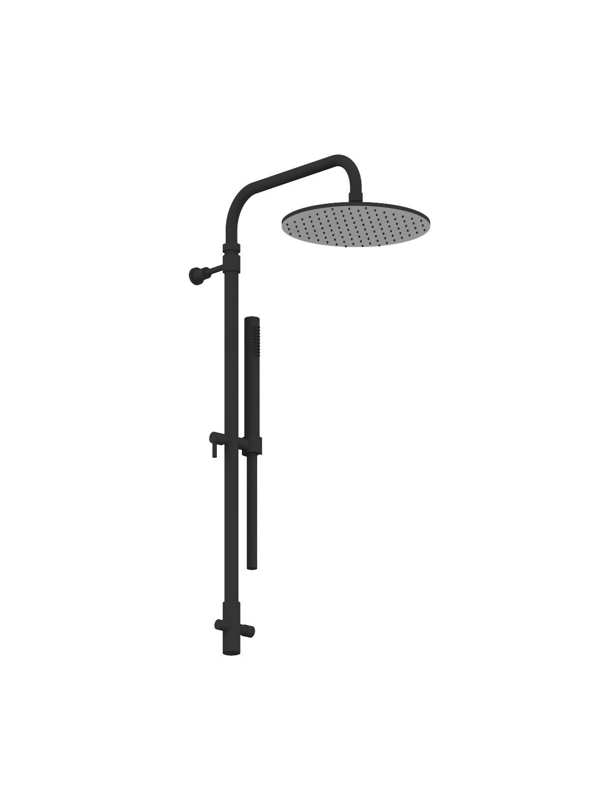 Настенная душевая колонна с ручным душем Rubinetterie Frattini душевые ARCH-00103357 - Вид №6