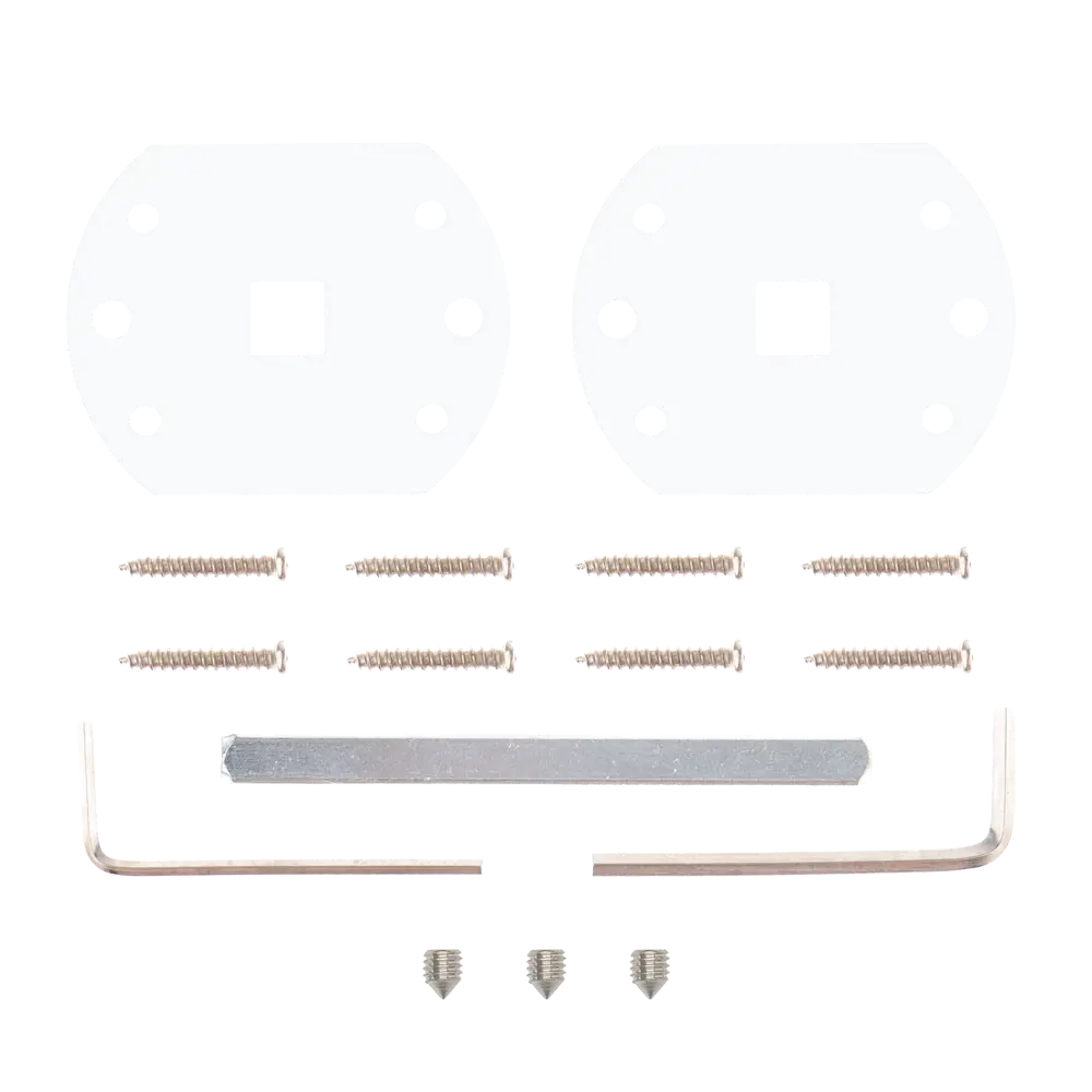 Фиксатор дверной Armex WC-4020 никель для межкомнатных дверей 89402046 STLM-1571286 - Вид №1