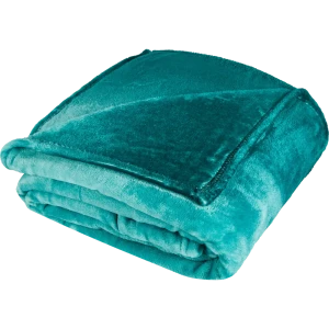 Плед Gradient Emerald 180x200 см фланель цвет синий 87289046 STLM-2074443