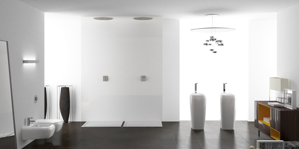 SHFREEC Накладная раковина на столешницу  квадратная Ceramica Cielo  - Вид №3