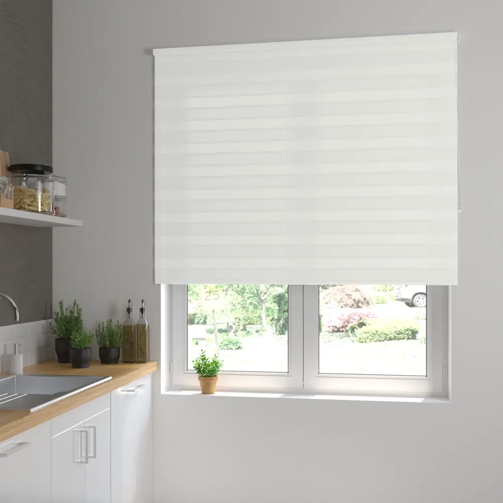 Штора рулонная день-ночь Inspire Peter 180x175 см белая White 0 82691104 STLM-2040374 - Вид №9
