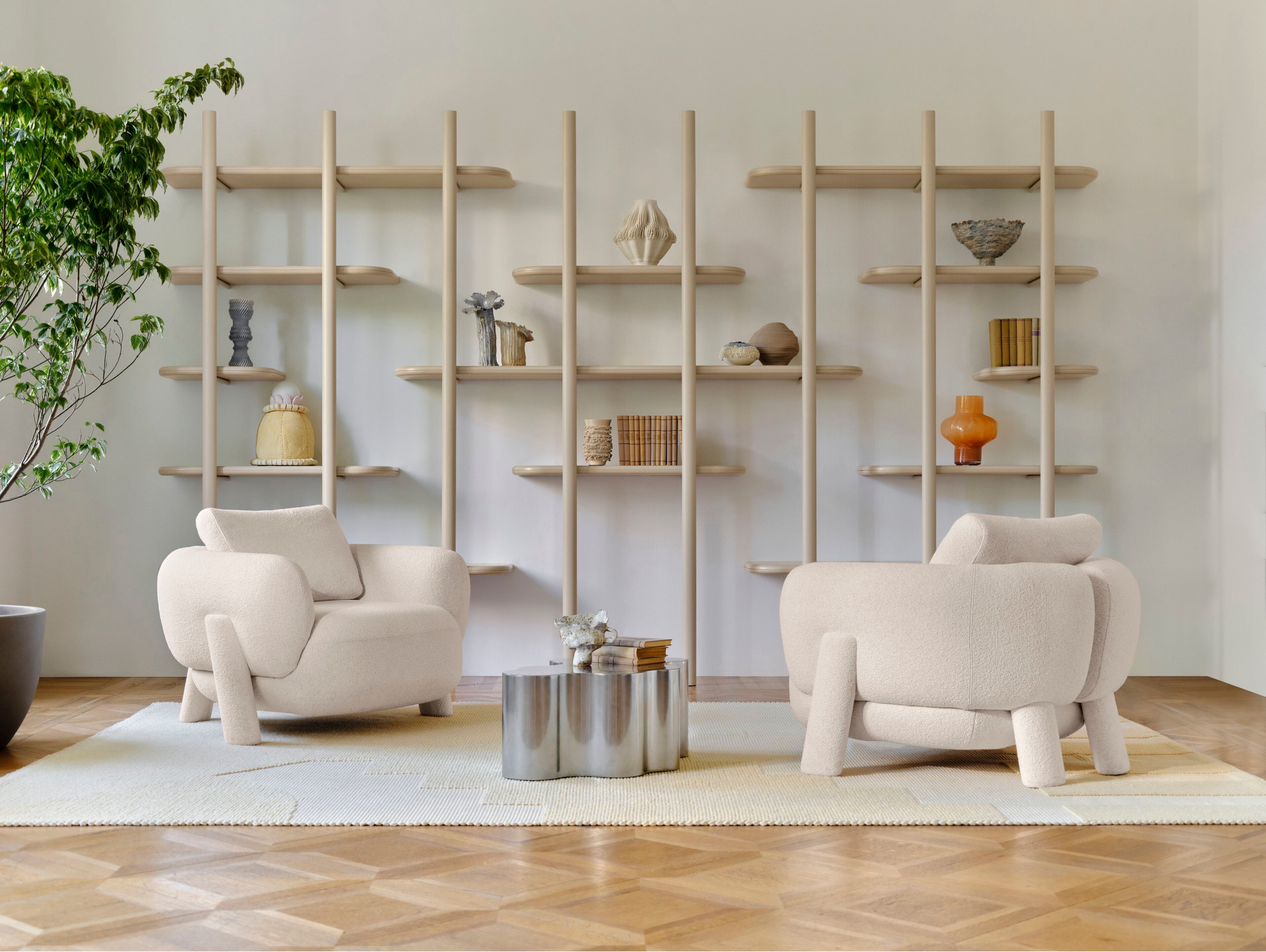 Тканевое кресло Saba Italia Anam ARCH-00100015 - Вид №2