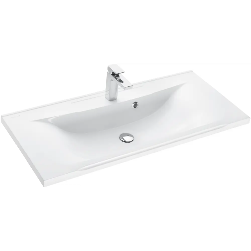 Раковина Aquaton «Премьер», 100 см, мрамор АКВАТОН STLM-2036523