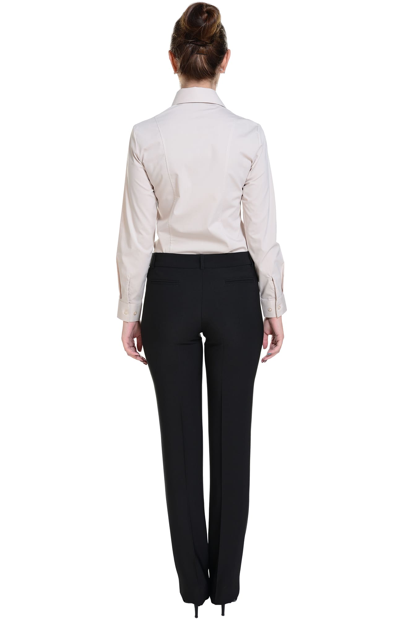 5030118 Рубашка женская  beige El-Risto  Корпоративная одежда  размер 52 (3XL)  - Вид №5