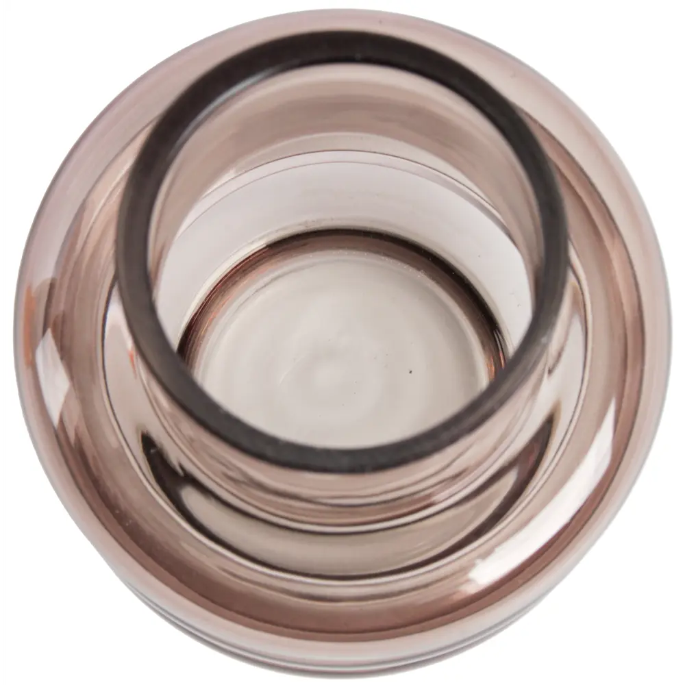 Ваза Кольца стекло цвет серый 14.2 см Santreyd STLM-2203859 - Вид №2