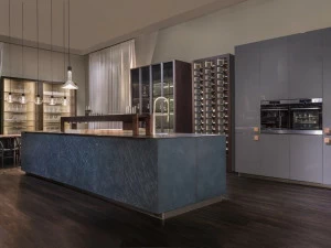 SCIC Модульная кухня из эмалированной лавы Design kitchens collection