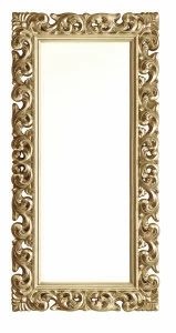 Напольное зеркало прямоугольное золото Fazzoletto Золото 80х190 см ESF ДИЗАЙНЕРСКИЕ 043891 Золото