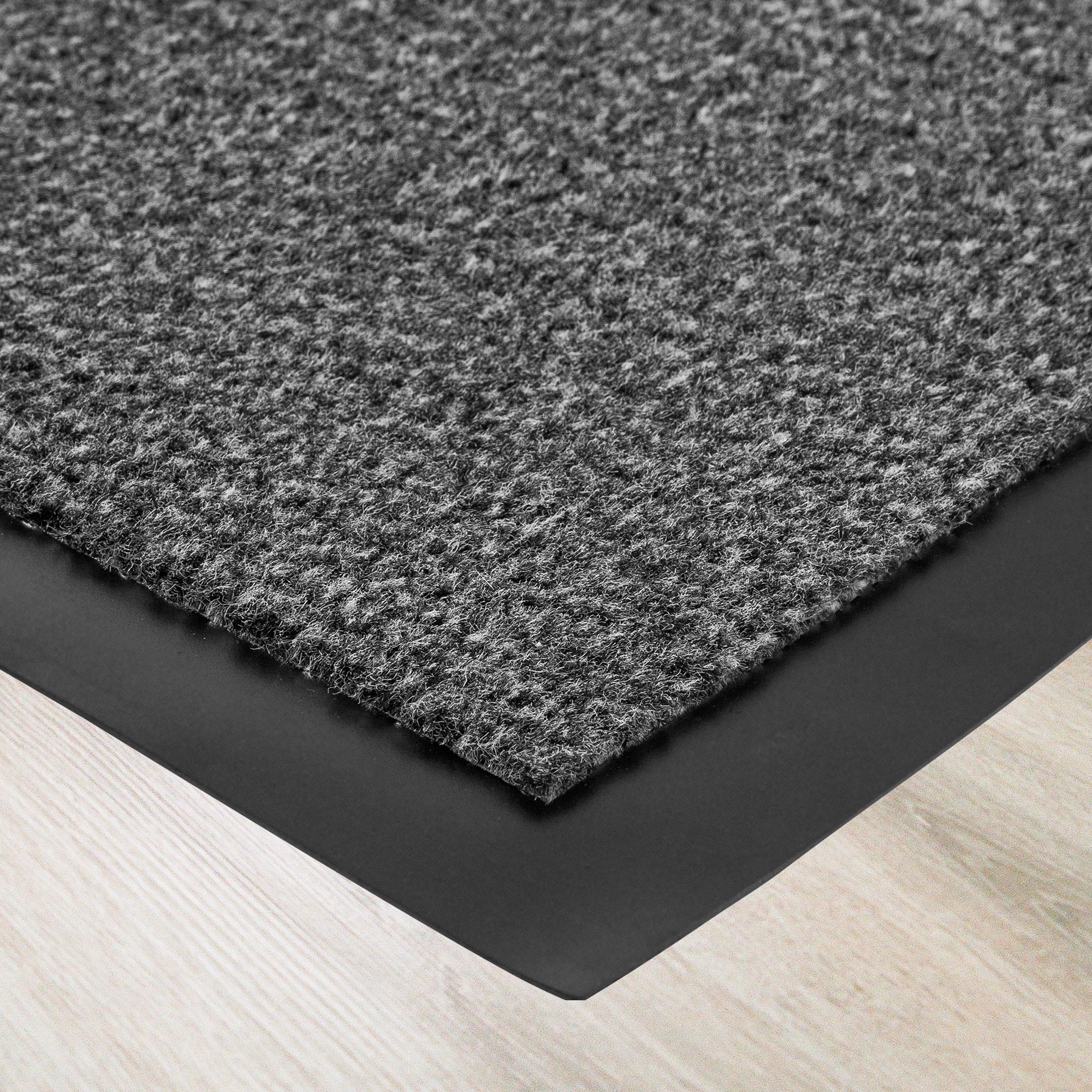 82377963 Коврик «Olympia» 120x240 см полипропилен/ПВХ цвет серый Santreyd  - Вид №1