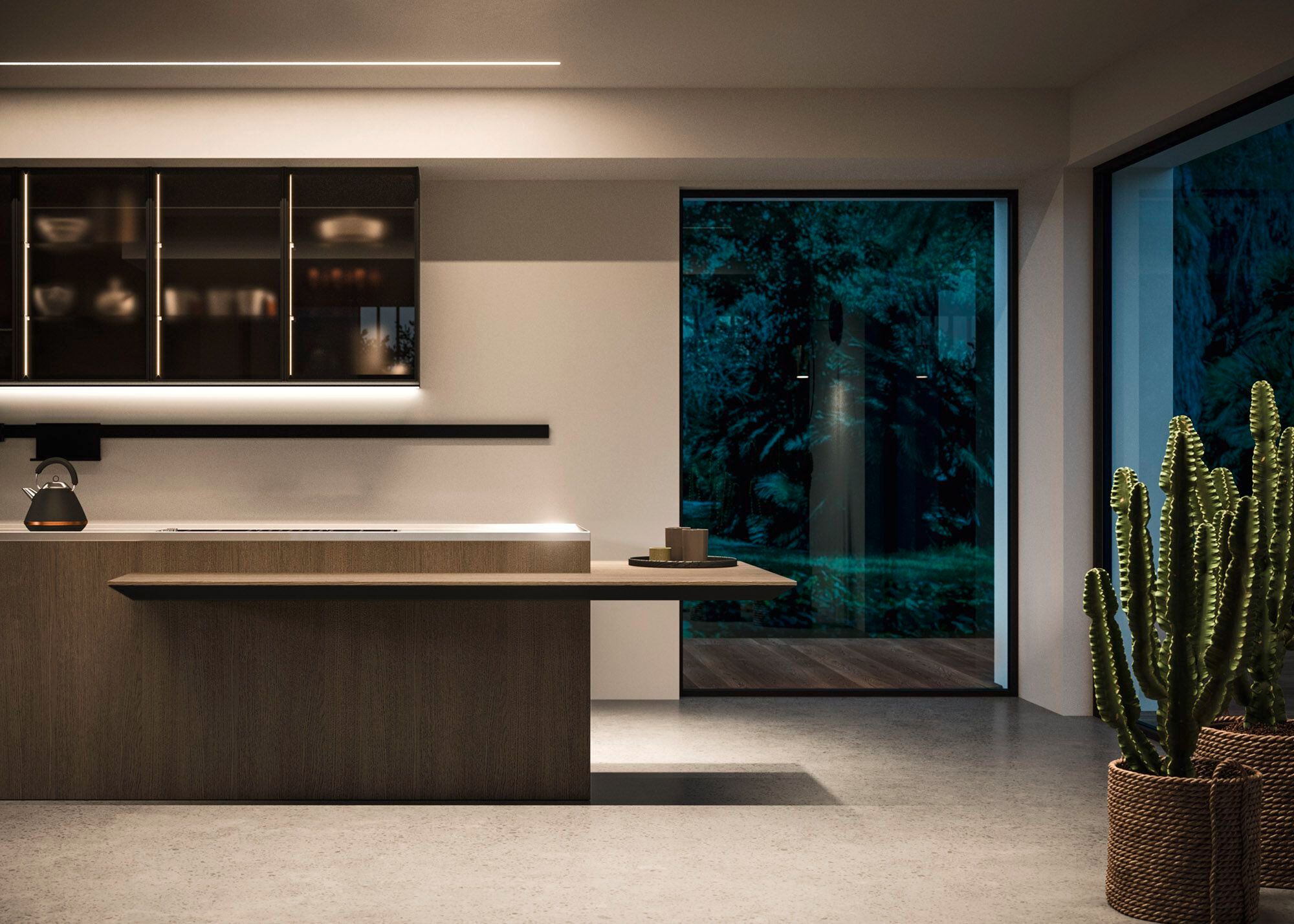 Встроенная кухня с островом Arrital Ak_Project ARCH-00061127 - Вид №11