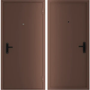 Дверь входная металлическая Start ЛМ 95x205 правая коричневый 88401664 STLM-2139961