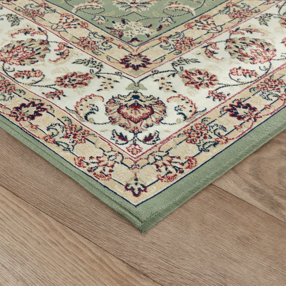 DEVOS-CABY Ковер Isphahan с вискозным ворсом 160×230 см в изумрудном оттенке 89375837 STLM-1397097 - Вид №2