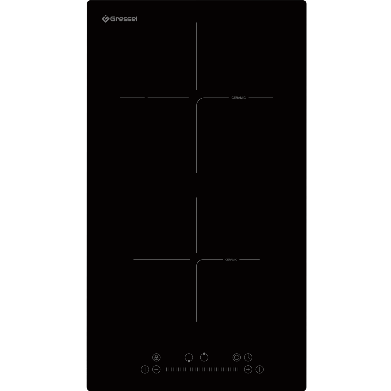 9256865 Электрическая варочная поверхность Gressel RU30D28S77100 STDN-0125959