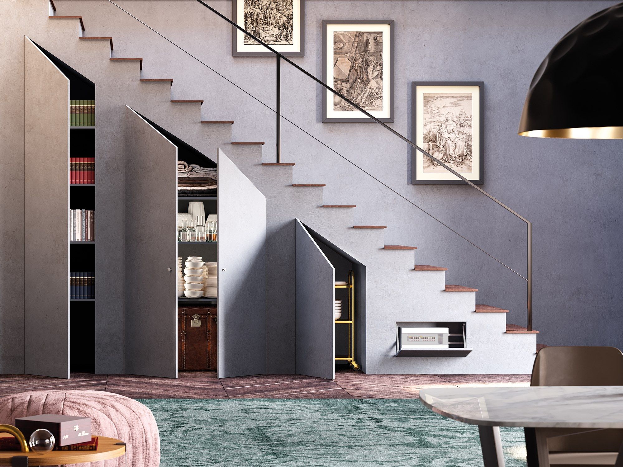 Flush-to-wall closing systems with paintable door panel Eclisse ECLISSE Syntesis ARCH-00109790 - Вид №3