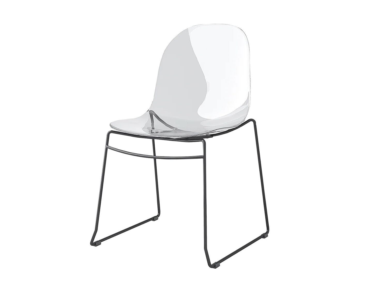 Штабелируемый стул из поликарбоната Connubia Академия ARCH-00008347