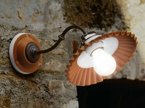 Aldo Bernardi Настенный светильник из керамики с фиксированным кронштейном Duse