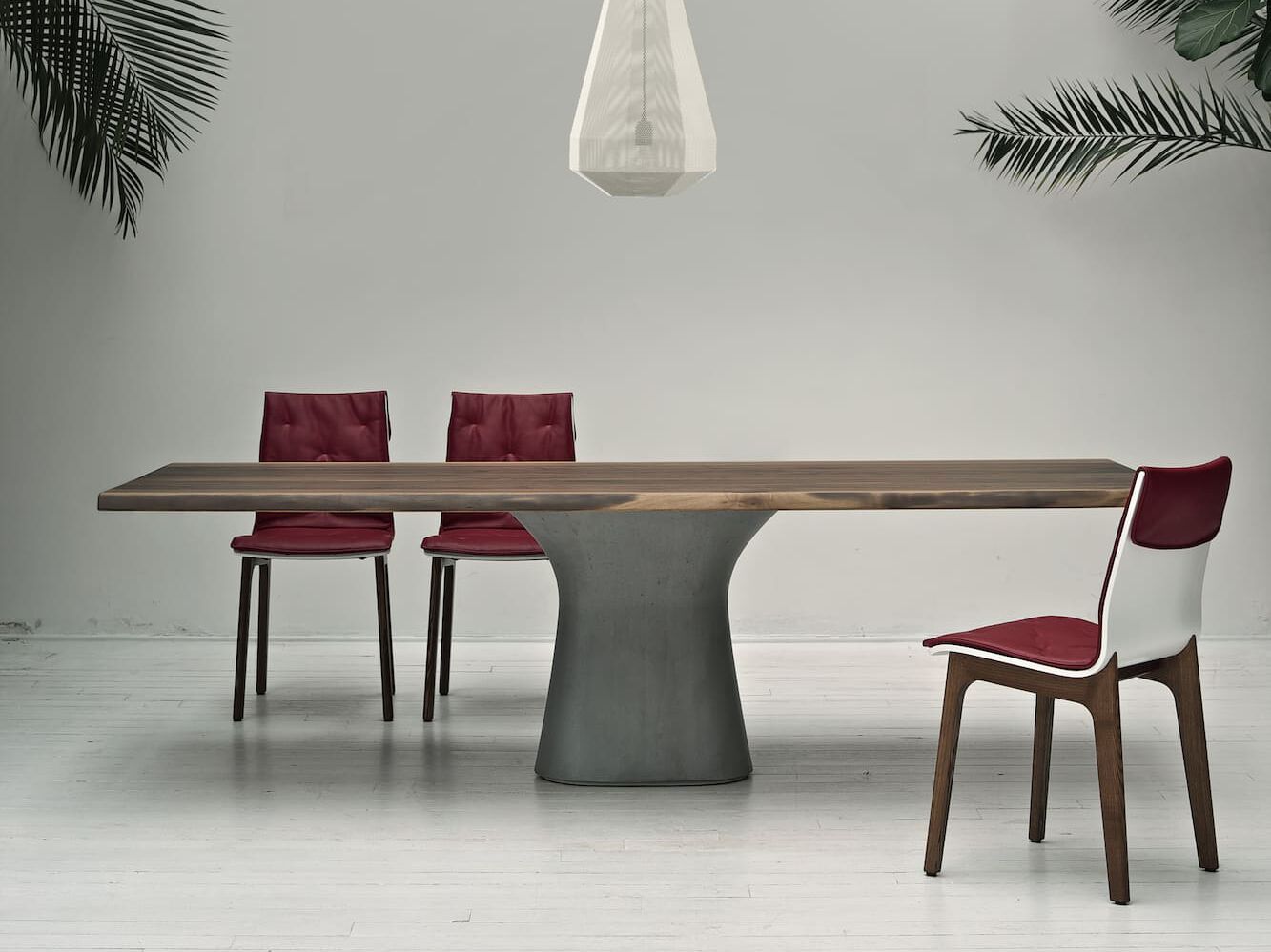 Овальный бетонный обеденный стол Bontempi Casa PODIUM ARCH-00106521 - Вид №6