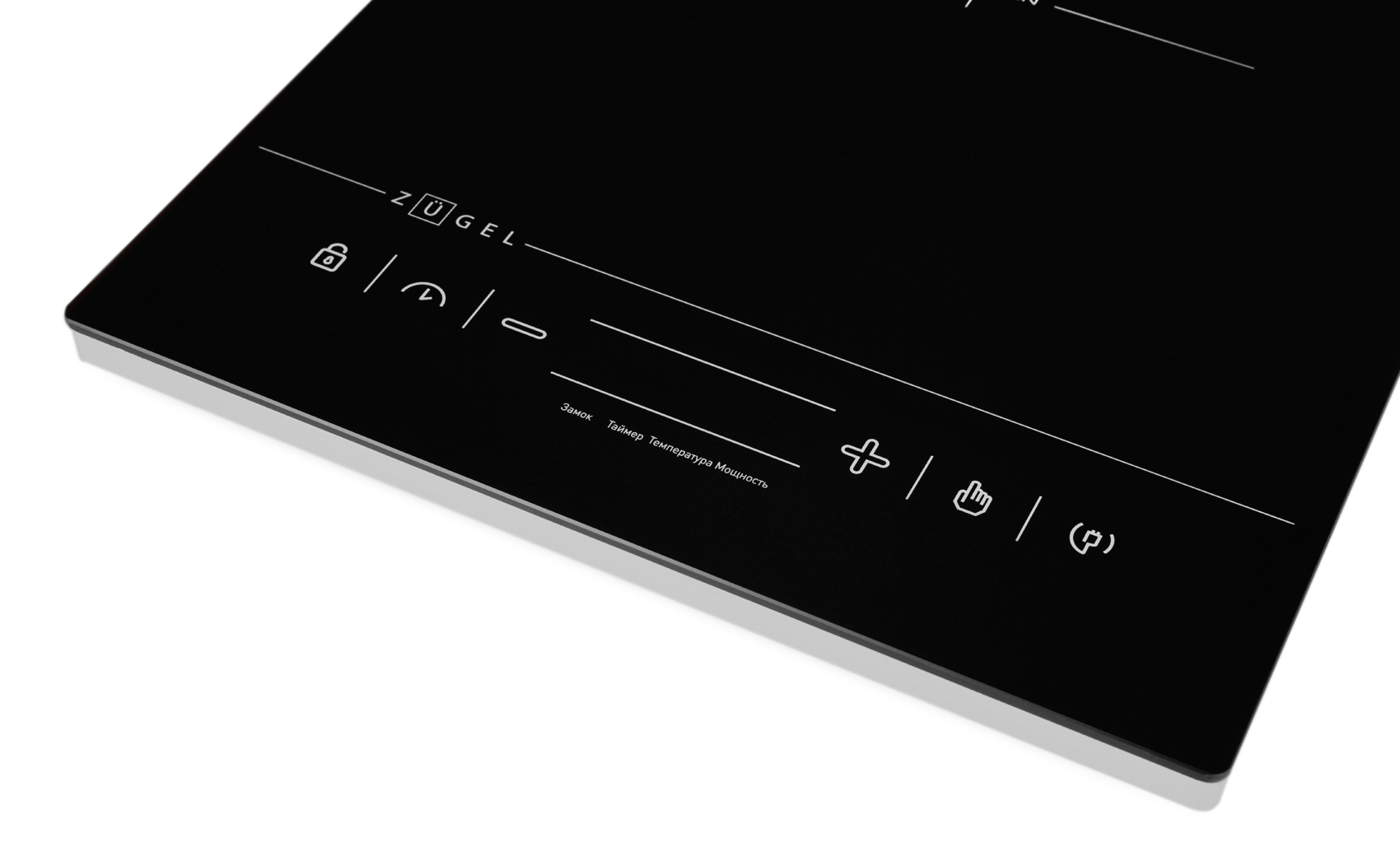 9979554 Плита компактная электрическая ZUGEL ZIHF61B черный STDN-0077635 - Вид №1