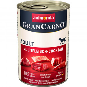 ПР0059999*6 Корм для собак Gran Carno Original Adult мясной коктейль банка 400г (упаковка - 6 шт) Animonda