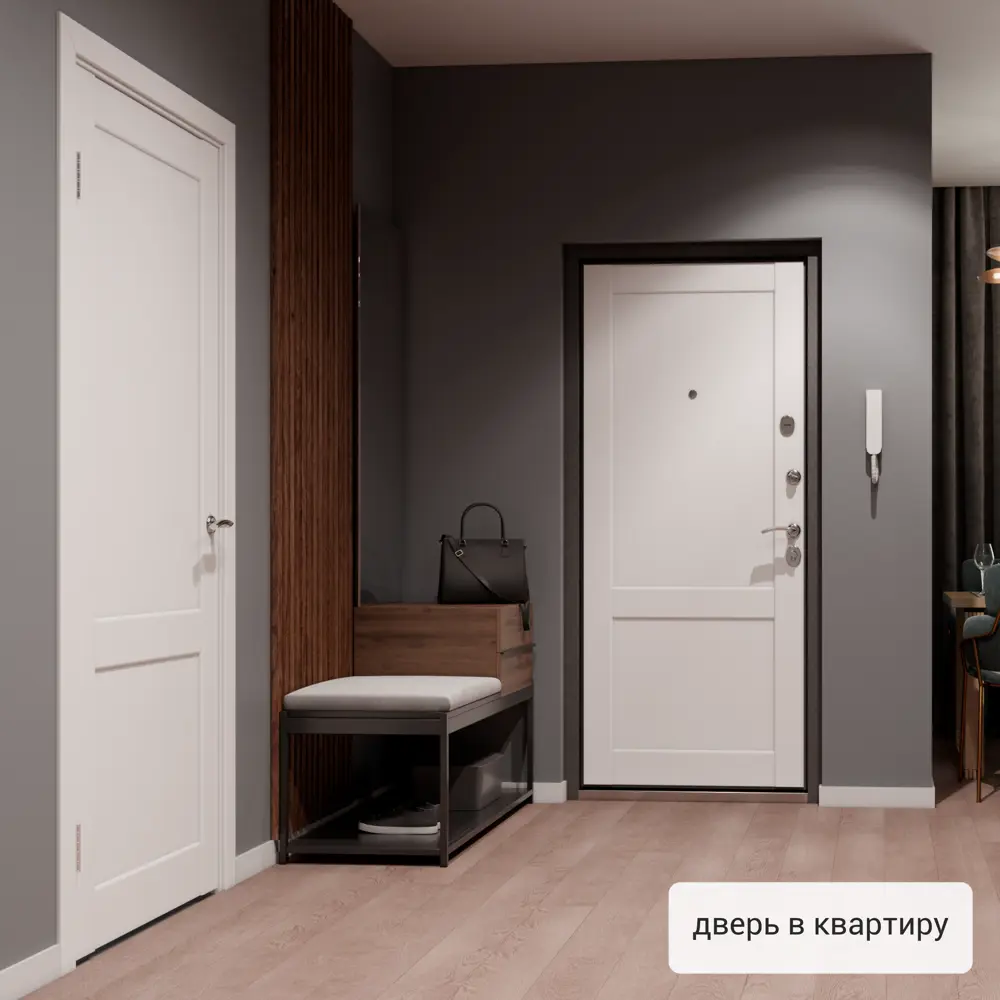 Дверь входная металлическая Ронда860 мм правая цвет танганика TOREX STLM-2038571 - Вид №16