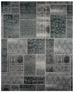 Colico Прямоугольный коврик в стиле пэчворк
