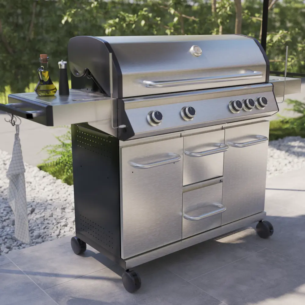 Гриль газовый Naterial Hudson 16 кВт STLM-2068270 - Вид №34