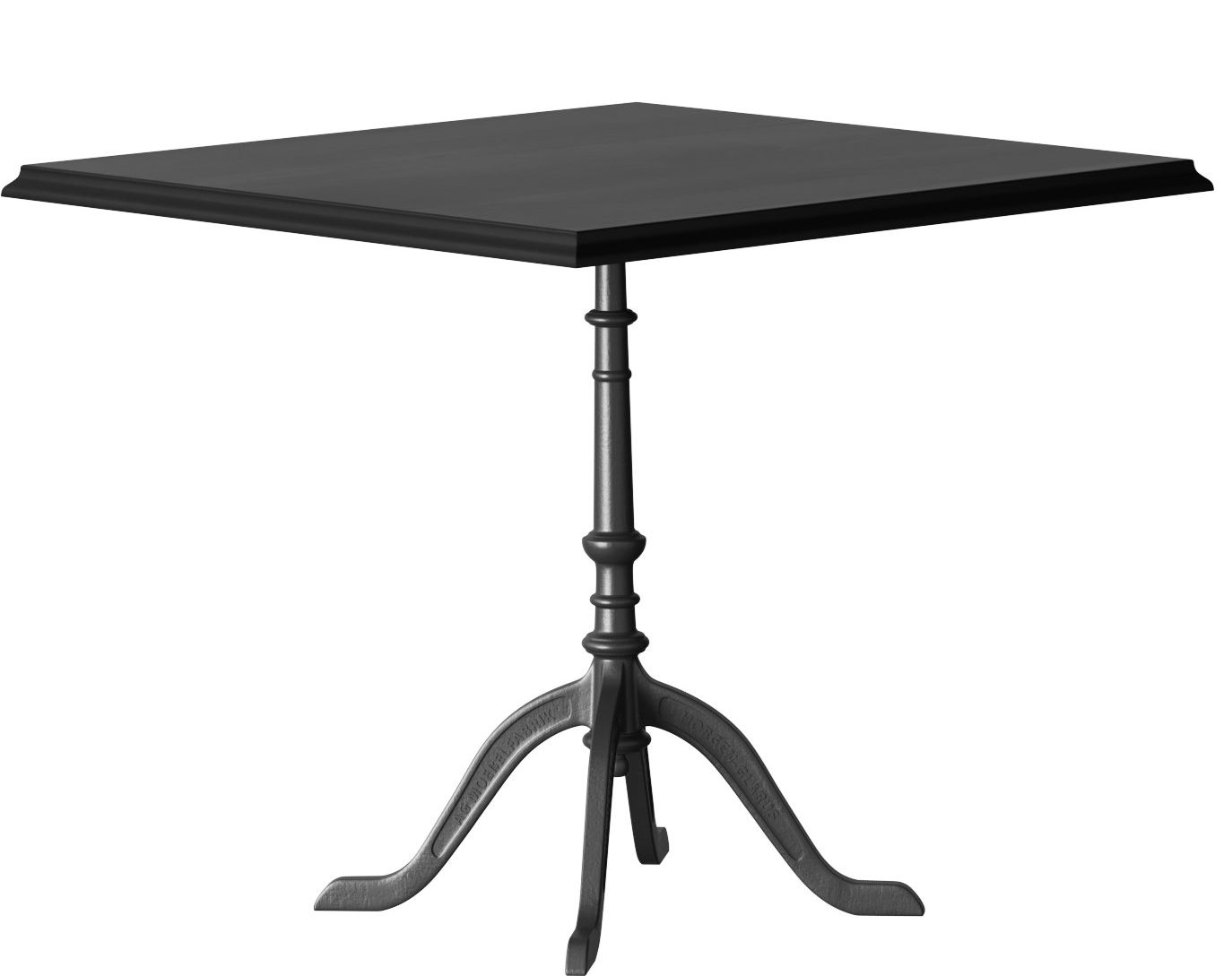 Квадратный стол из массива дерева со спицами horgenglarus GLORIA ARCH-00120274 - Вид №15