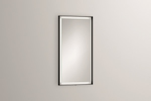 6741001899 , sp.fr450.s1, алюминий, матовый черный, с порошковым покрытием Alape дизайнерские зеркала