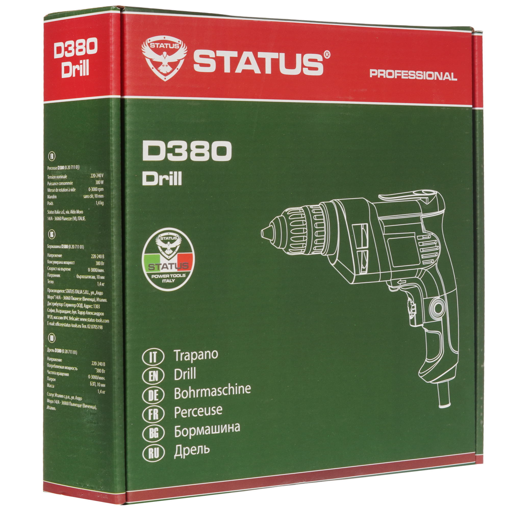 Дрель  Status D380 9207056 STDN-0098542 - Вид №7