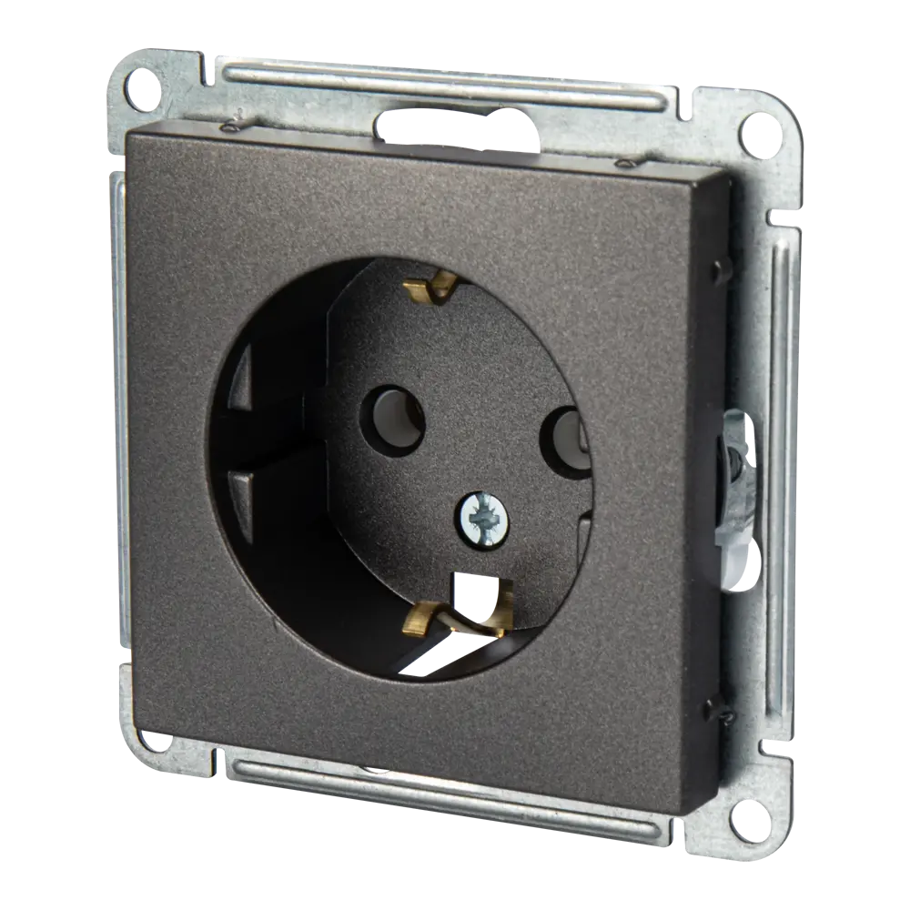 SYSTEME ELECTRIC W59 - Розетка скрытого монтажа в графитовом исполнении 82797861 STLM-0036014 - Вид №1