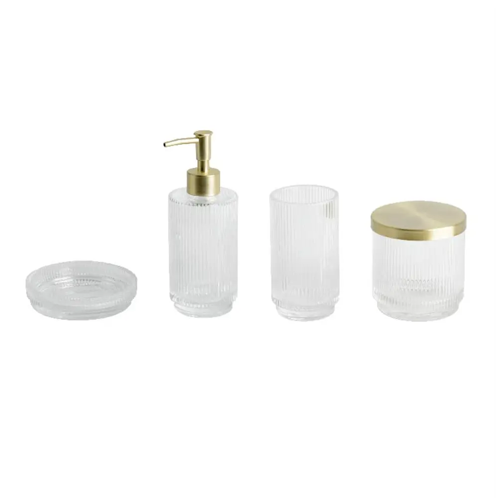 Стакан для зубных щеток SENSEA Crystal — прозрачное стекло для ванной 82754147 STLM-0035505 - Вид №1