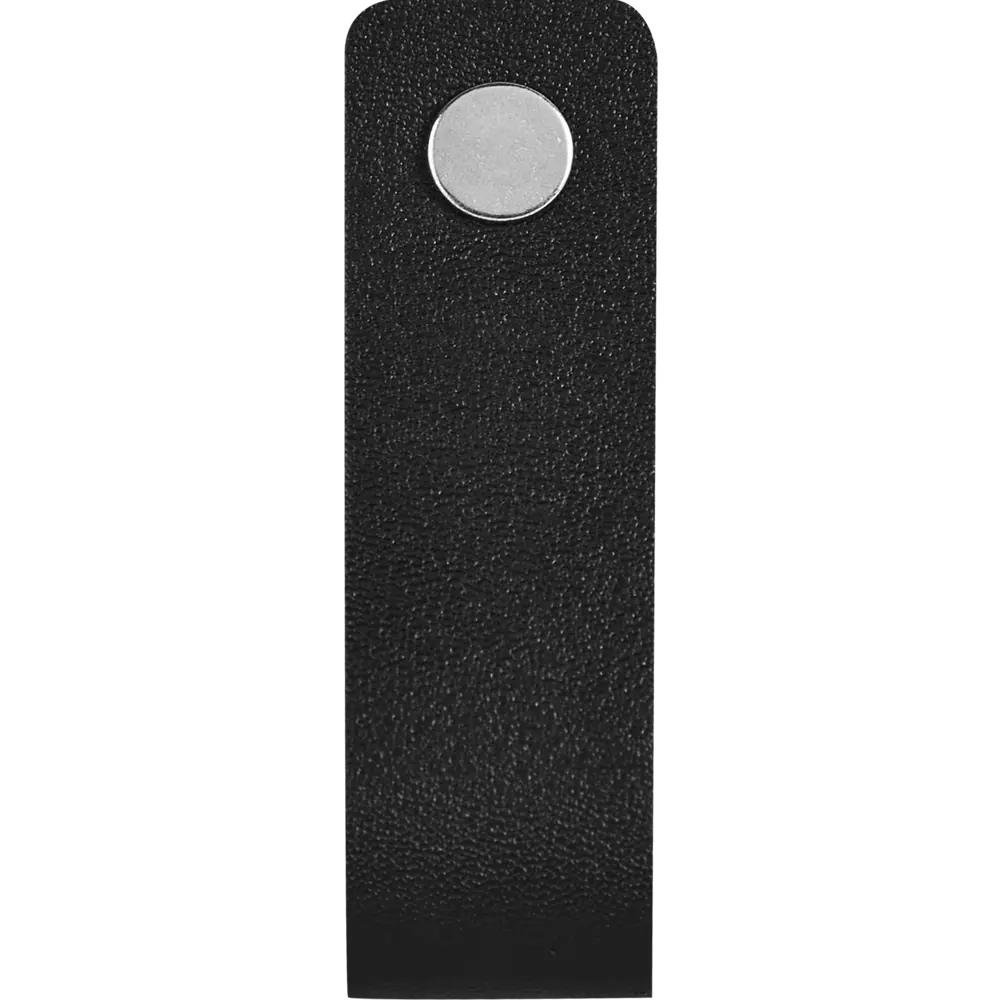 Ручка-скоба мебельная Inspire Zack кожа 70 мм цвет черный шт STLM-2058972 - Вид №2