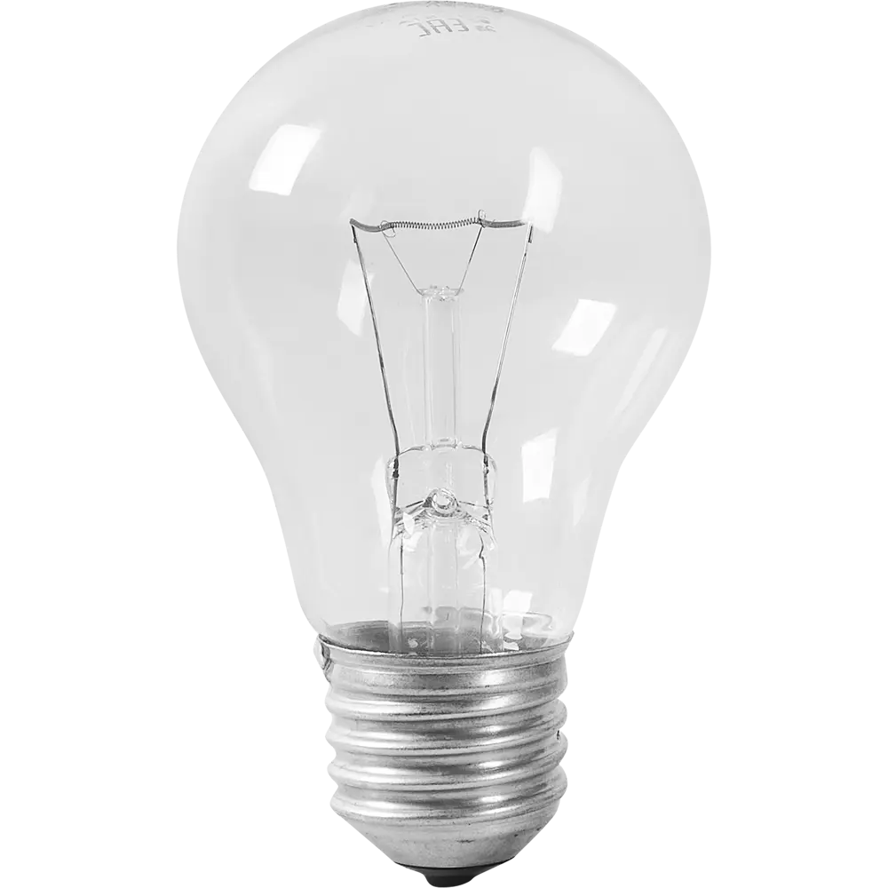 Лампа накаливания Osram Clas FS1 E27 230 В 95 Вт груша 1260 лм теплый белый цвет света STLM-2176314 - Вид №1