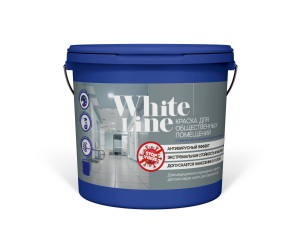 90333655 Краска для стен и потолков 4690417092635 цвет белый 0.7 л STLM-0188940 WHITE LINE
