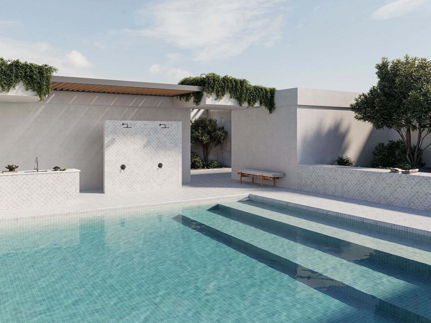 Переработанная стеклянная мозаика Onix Leaf ARCH-00098863 - Вид №2