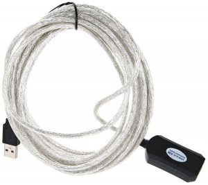 VUS7049-5M Кабель-адаптер usb2.0-repeater, удлинительный активный <am-->af> 5м <> VCOM