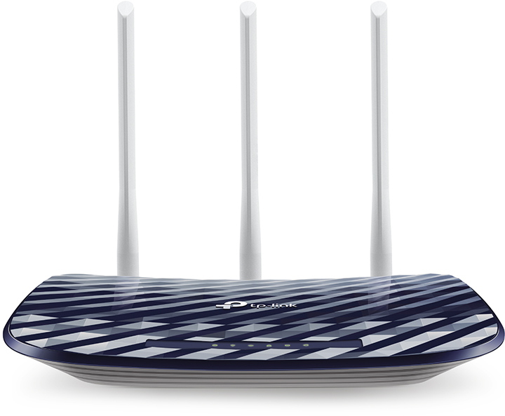 Archer A2 Ac750 wireless dual band router, mediatek, 1 wan + 4 lan ports 10/100 mbps, 3 fixed antennas TP-Link Santreyd 